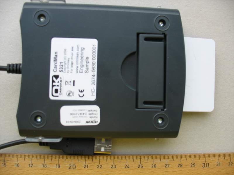 RFID Reader - FCC ID SIYCM5321 - OMNIKEY GmbH