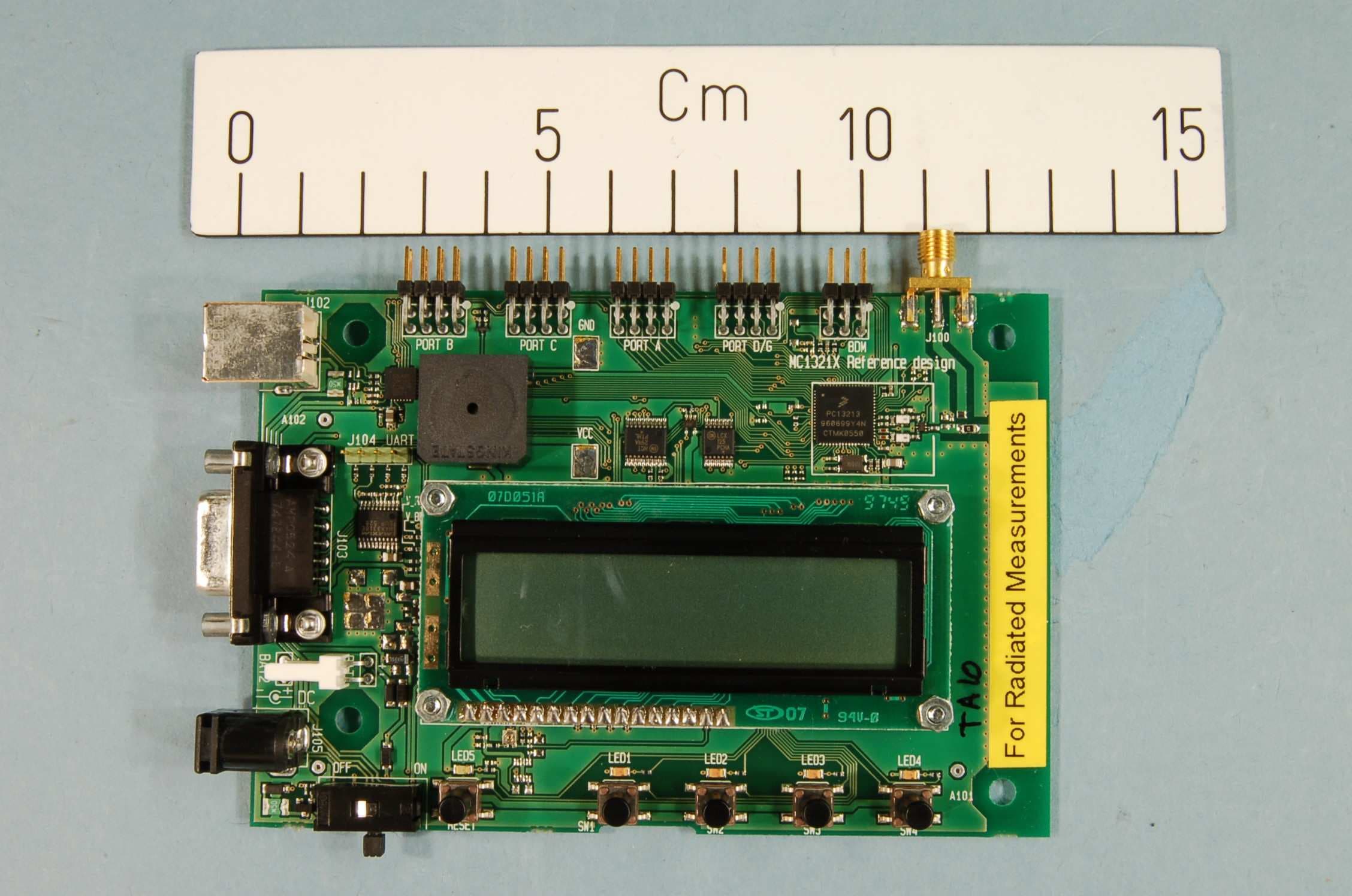 IEEE 802.15.4 Transceiver - FCC ID SKA13213-NCB - Freescale Semiconductor Danmark A/S