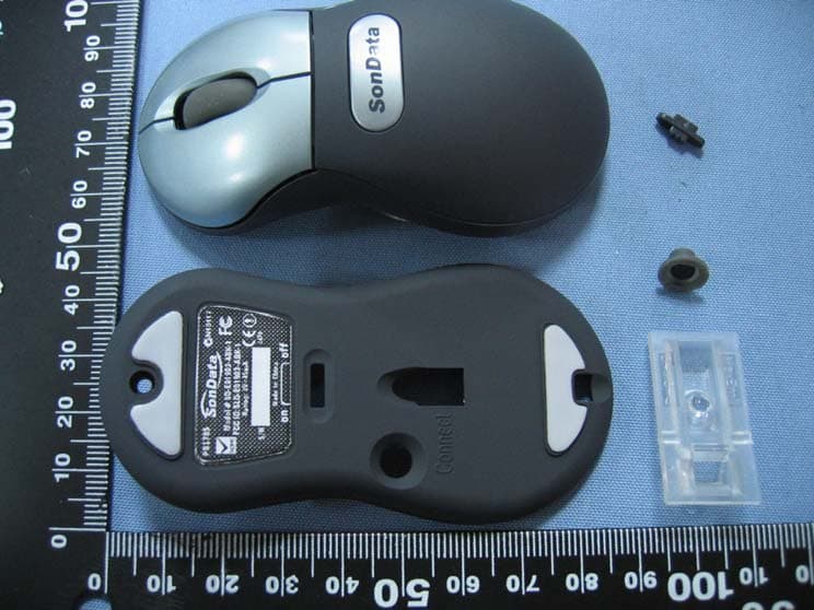 MINI WIRELESS OPTICAL MOUSE - FCC ID SLQ-E01903-ABK-1 - Sonnenschein Ind. Co., Ltd.