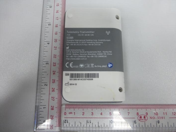 Telemetry Transmitter - FCC ID SMQIT20EDAN - EDAN INSTRUMENTS, INC. (2)