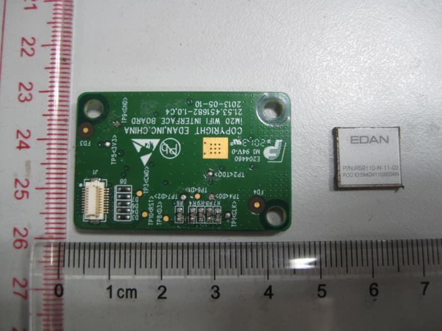 SMQV1102EDAN WIFI Module - FCC ID SMQV1102EDAN - EDAN INSTRUMENTS, INC. (2)