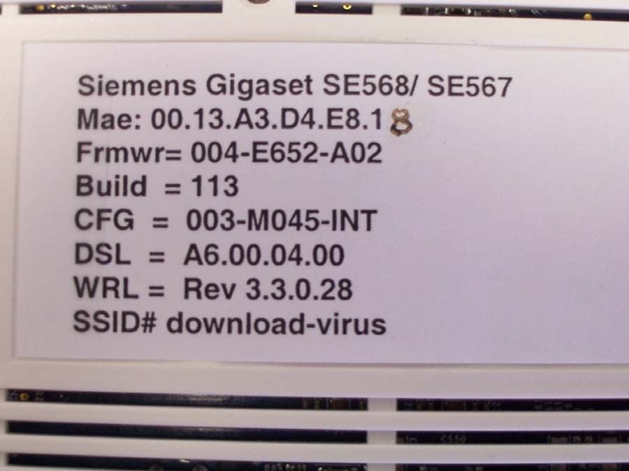 Broadband Wireless Gateway - FCC ID SN8H650 - Sagemcom SAS