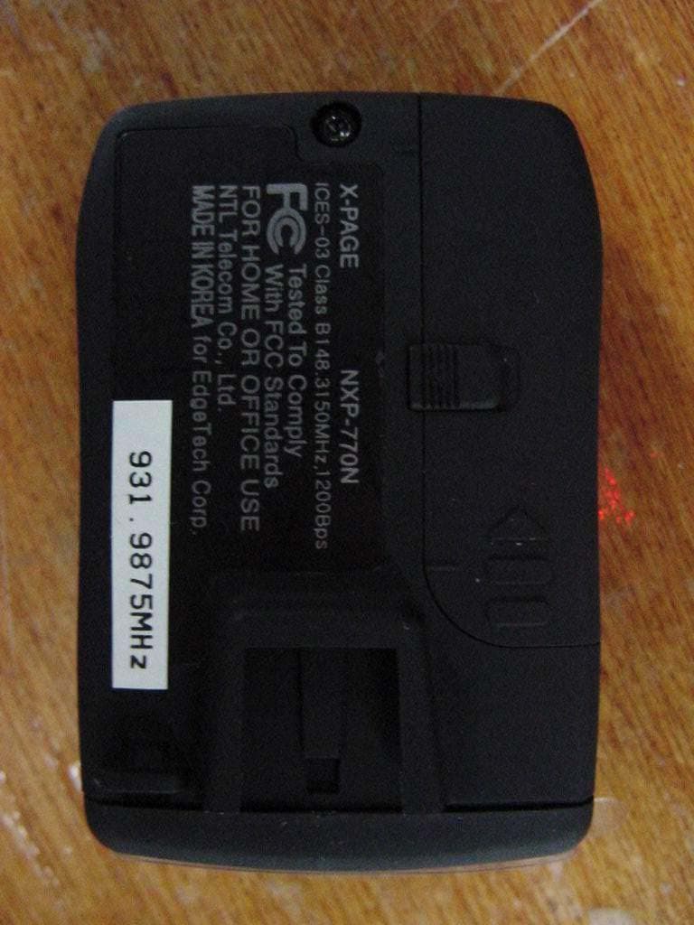 Pager - FCC ID SNXNXP789 - Maxtel Co., Ltd.