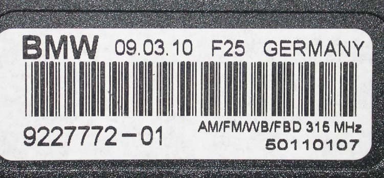 Car Entry System Transceiver - FCC ID SP3-02201000 - Ericsson Antenna Technology Germany GmbH