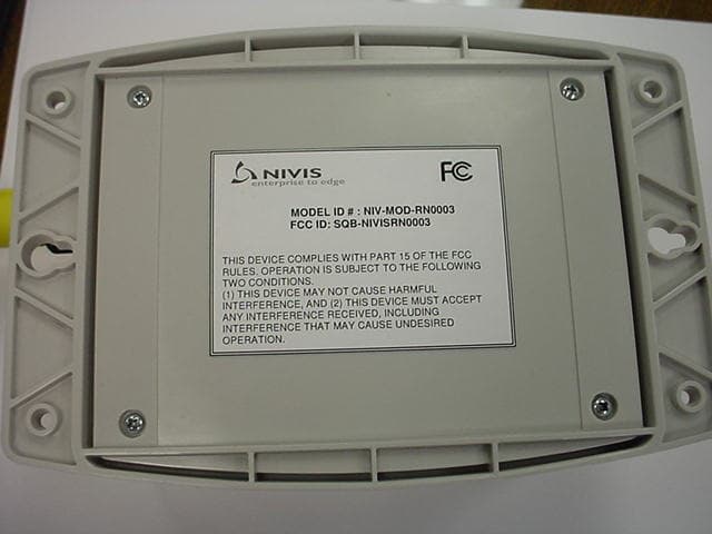 Networking Device - FCC ID SQB-NIVISRN0003 - HDJ WIRELESS ENTERPRISE, LLC  d/b/a NIVIS (4)