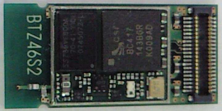 Bluetooth Module - FCC ID SQK-MBH7BTZ4546 - Fujitsu Component Limited