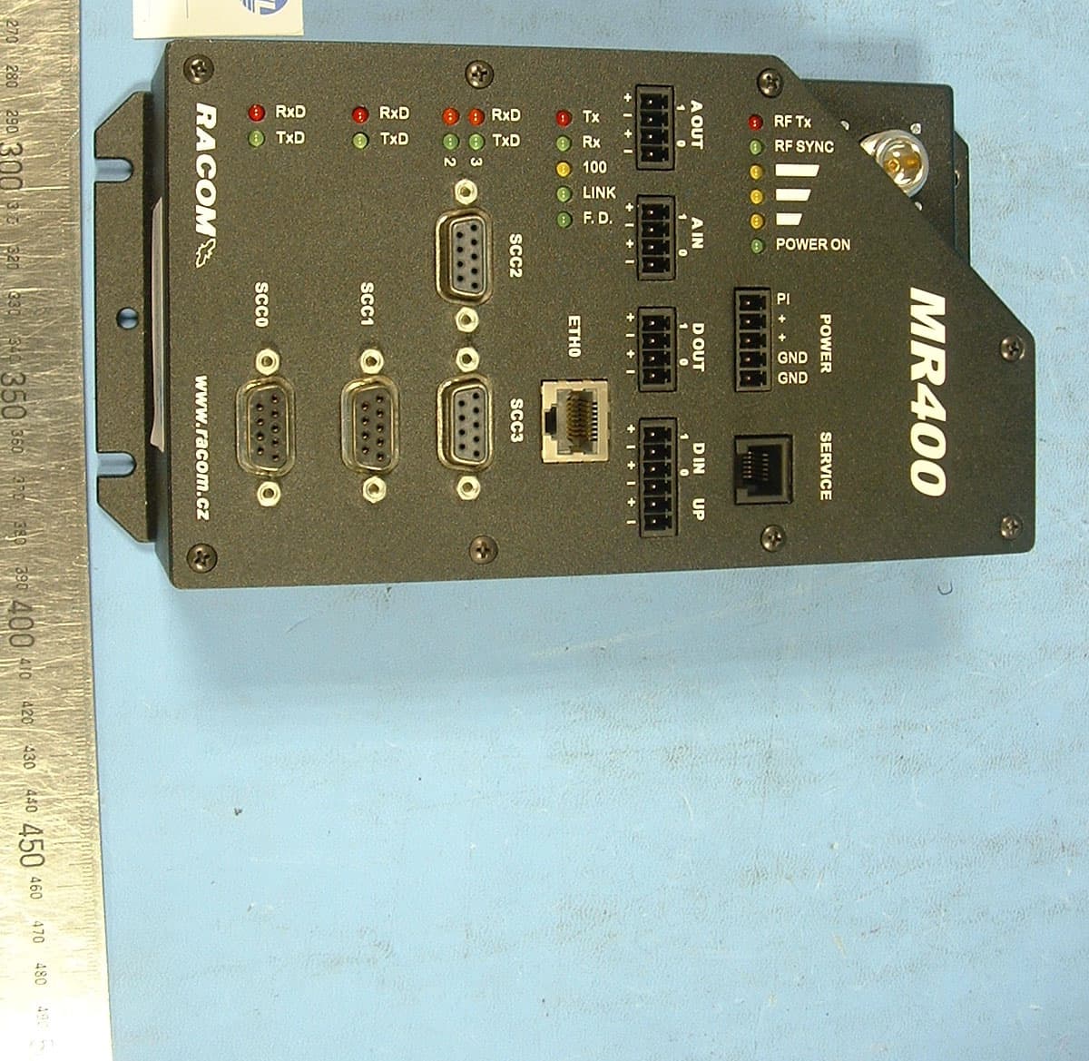 VHF Radio Modem - FCC ID SQTMR400 - Racom