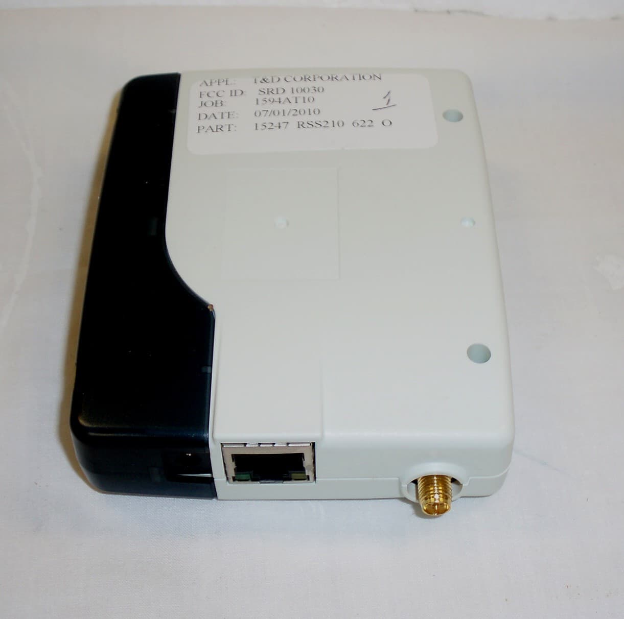 900 MHz ISM BAND TRANSMITTER - FCC ID SRD10030 - TandD Corporation (3)