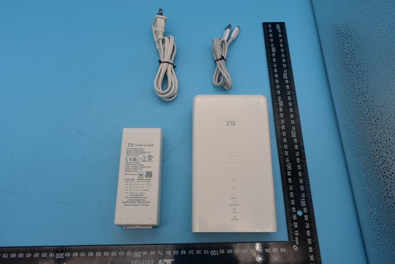 WLAN Router (5G NR/LTE/WCDMA/BT BLE) - FCC ID SRQ-MC7010CA - ZTE Corporation