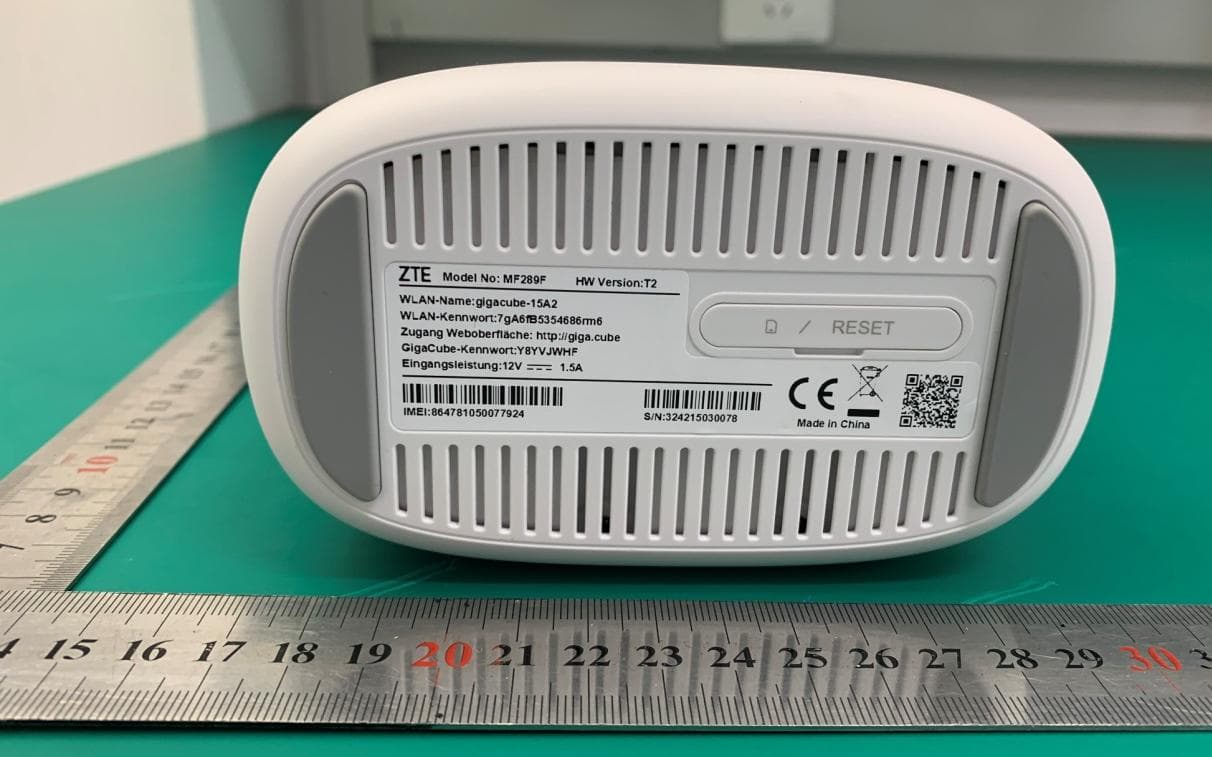 MF289F with GSM, LTE and WIFI - FCC ID SRQ-MF289F - ZTE Corporation