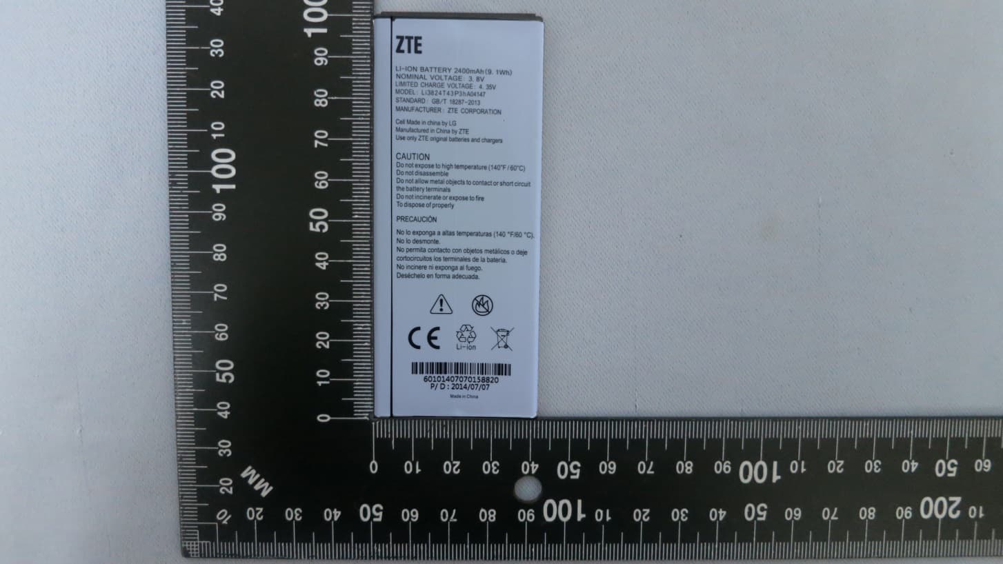 WCDMA Digital Mobile Phone - FCC ID SRQ-Z933W - ZTE Corporation