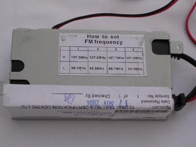FM Stereo Transmitter - FCC ID SSX-FM700 - UBUY Industrial Corporation