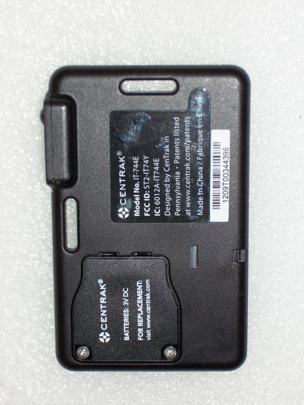 STAFF BADGE IT-744E - FCC ID ST2-IT744E - Centrak, Inc.