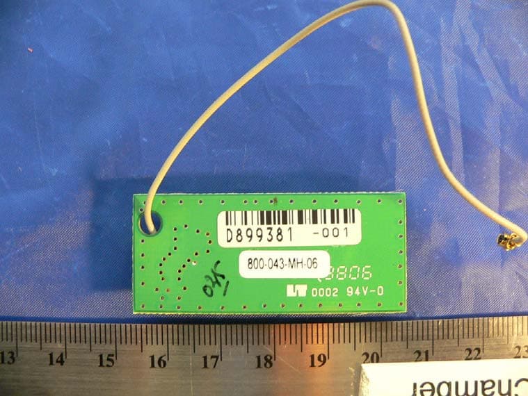Hospira MedNet 802.11a/b/g Wireless Upgrade Module - FCC ID STJ-20791 - ICU Medical, Inc.