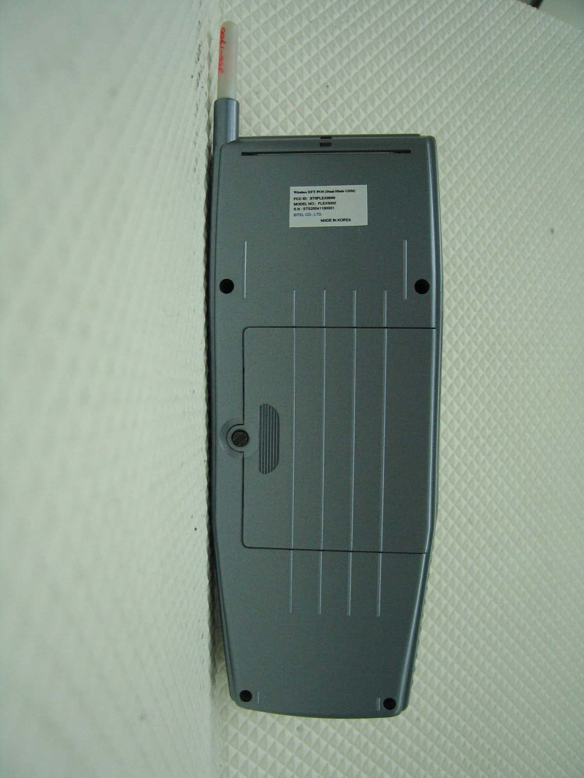 Wireless EFT POS (Dual-Band GSM) - FCC ID STSFLEX5000 - Bitel Co., Ltd. (3)