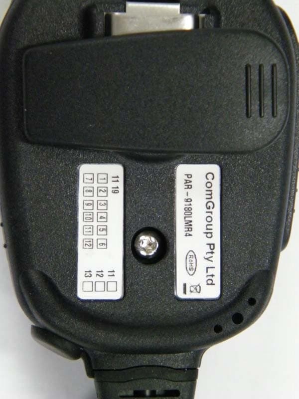 220 MHz PORTABLE VHF TRANSCEIVER - FCC ID STZSRP9170KMA - Simoco Wireless Solutions Pty Ltd