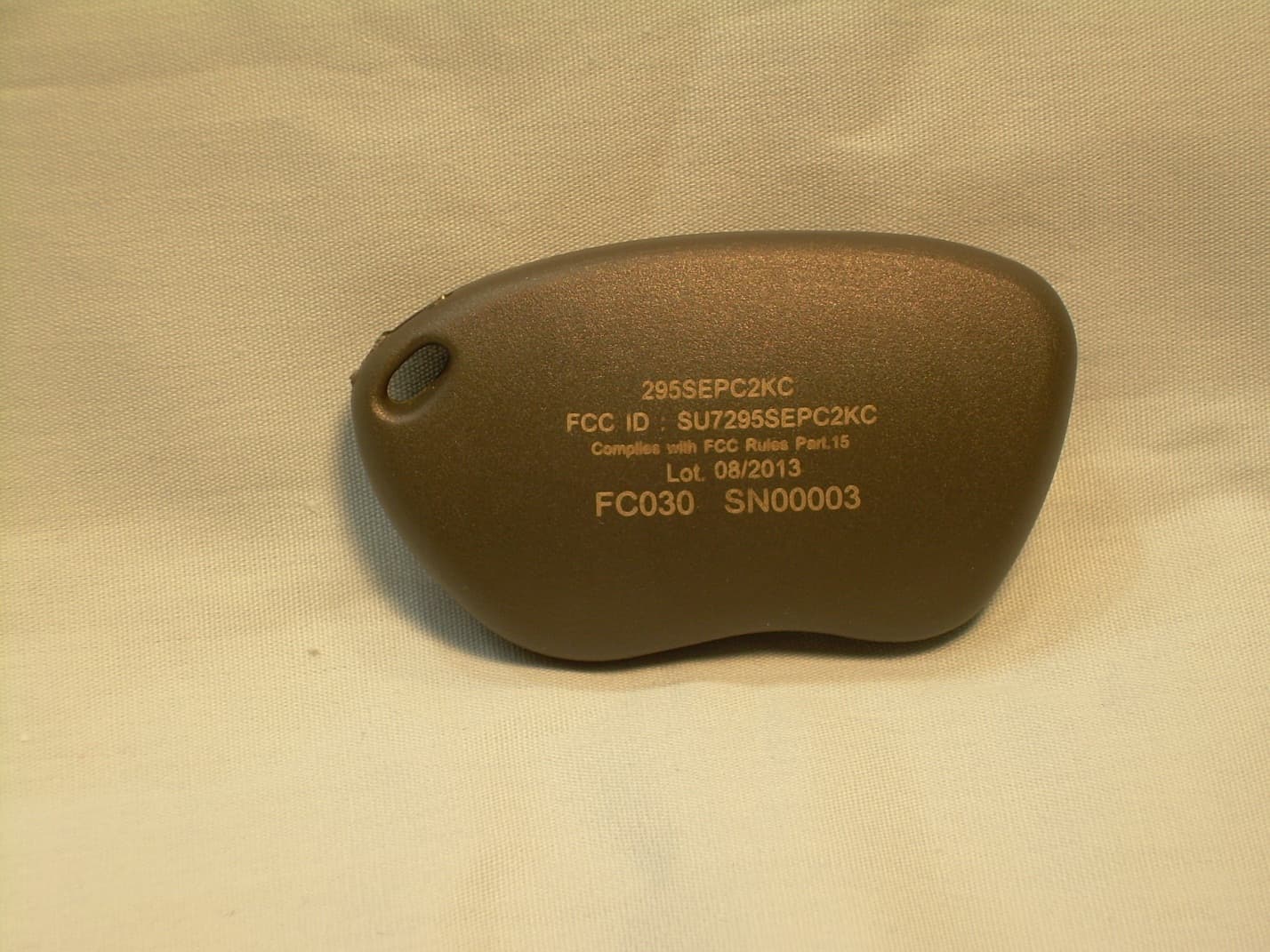 ENTRY REMOTE CONTROL - FCC ID SU7295SEPC2KC - Controlled Entry Distributors, Inc. (1)
