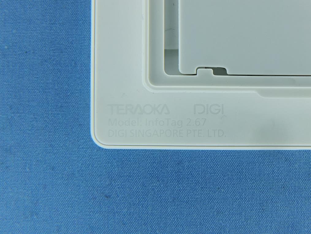 InfoTag 2.67 COLOUR - FCC ID SUFIFT22674D - DIGI SINGAPORE PTE LTD