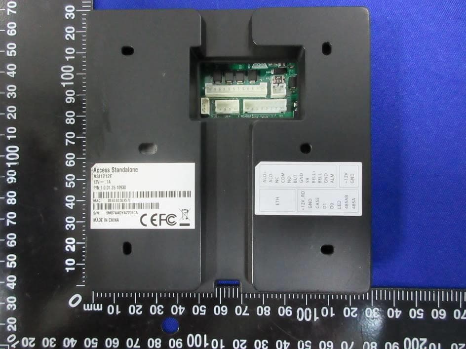 Access Standalone - FCC ID SVN-ASI1212F - Zhejiang Dahua Vision Technology Co., Ltd (3)