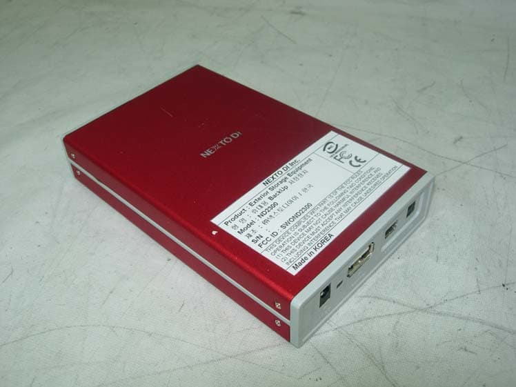 EXTERNAL STORAGE EQUIPMENT - FCC ID SWOND2300 - NEXTO DI Inc.