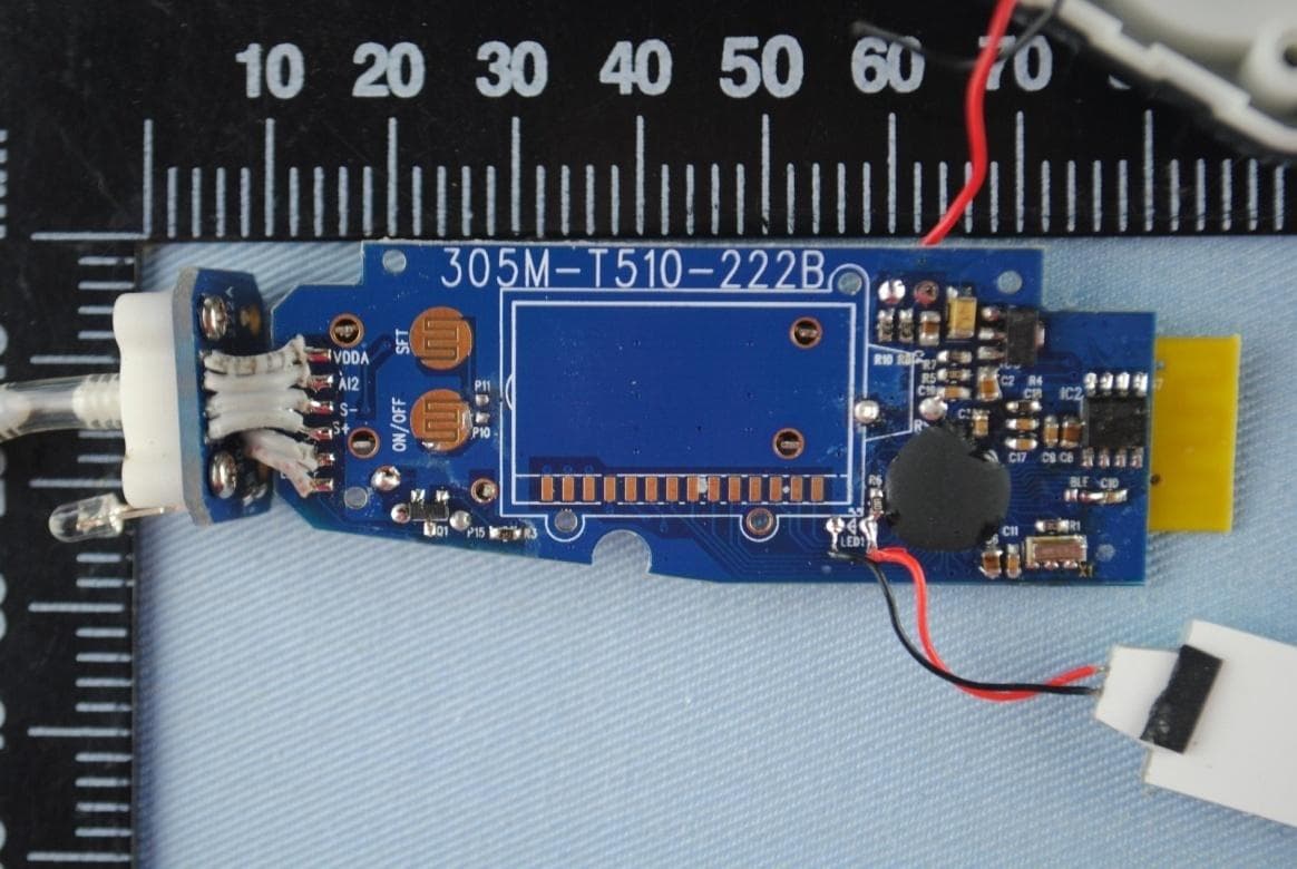 Tire Pressure/Tread Depth gauge with Bluetooth - FCC ID SWTTG-510 - Calibeur Measurements (Hong Kong) Co., Limited