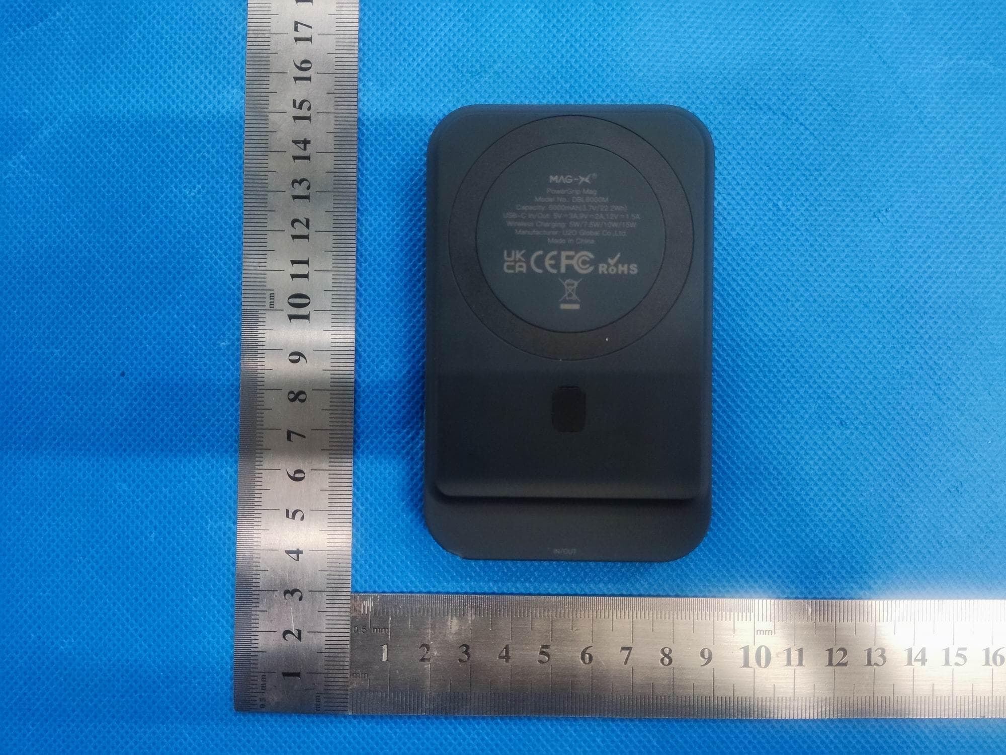 PowerGrip Mag - FCC ID SXQ-DBL6000M - U2O GLOBAL CO., LTD.