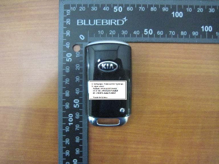 Smart Key Fob - FCC ID SY5KHFNA433 - Continental Automotive Korea Ltd.