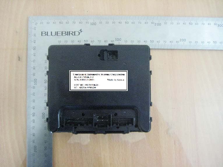 Smart Key ECU - FCC ID SY5SMK30 - Continental Automotive Korea Ltd.