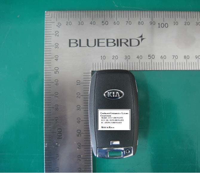 Smart Key Fob - FCC ID SY5XMFNA433 - Continental Automotive Korea Ltd.