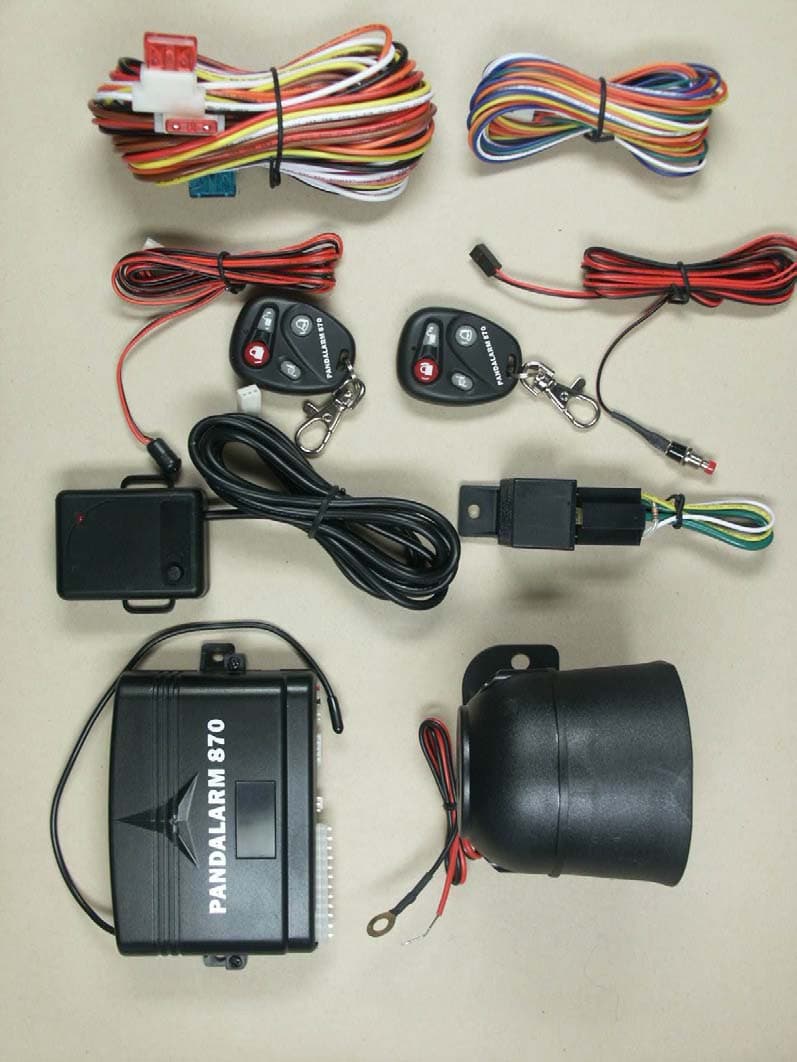 886B CAR ALARM Modell No.: PANDALARM 870 - FCC ID SY9PANDALARM870 - Guangdong LFF Technology Co., Ltd.