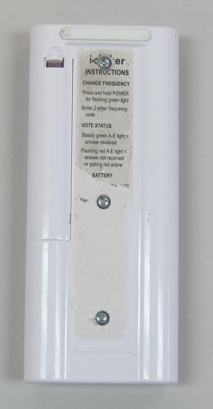 2.4 GHz i clicker Remote - FCC ID T24-ICL24 - Holtzbrinck Publishers (2)
