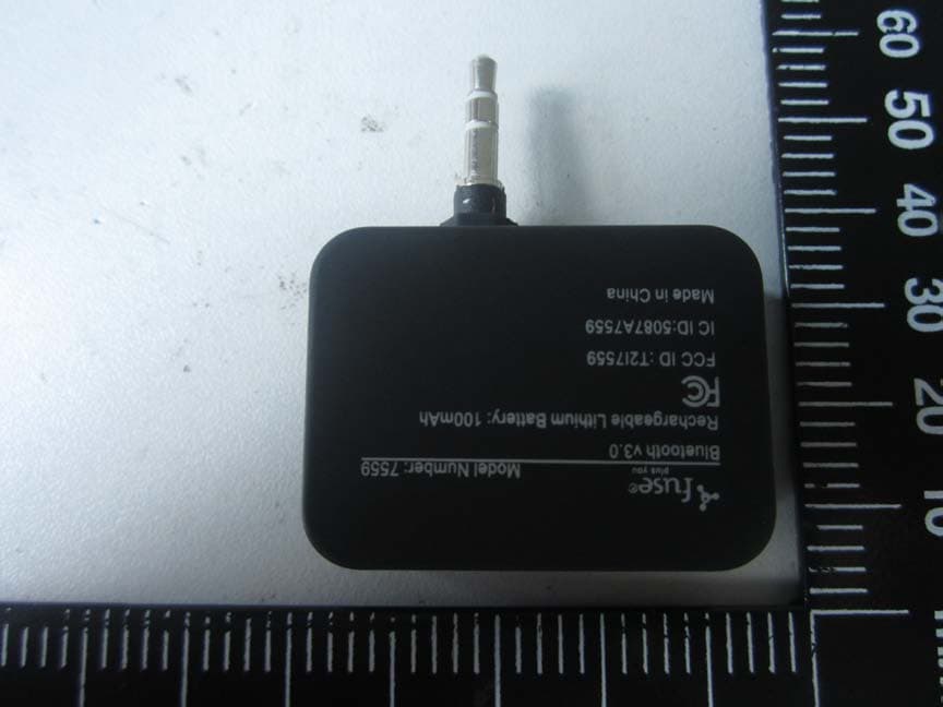Bluetooth music receiver - FCC ID T2I7559 - foneGear, LLC (5)