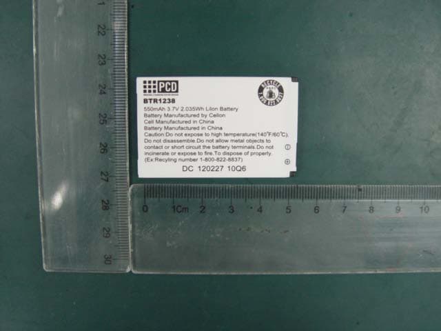 GSM/GPRS + Bluetooth Mobile phone - FCC ID T38PCD1536 - Cellon Communications Technology (Shenzhen) Co.,Ltd. (3)