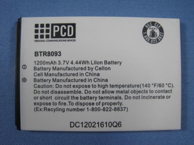 GSM QUAD Band and UMTS 850/1900 mobile phone - FCC ID T38PCD8660 - Cellon Communications Technology (Shenzhen) Co.,Ltd. (3)