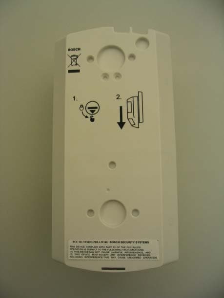 PIR/Microwave Intrusion Detector - FCC ID T3XISC-PDL1-W18G - Bosch Security Systems, LLC (1)