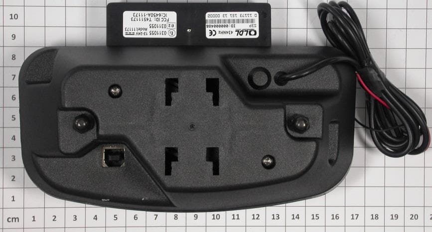 Display equipped with Transceiver 434 MHz (Part of Tire Pressure Measuring Sensor System) - FCC ID T4511173 - LID Technologies S.A.S. (3)
