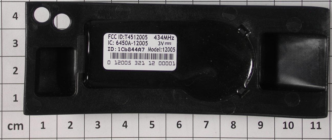 Tire Pressure Monitoring System - Tire Safety System - FCC ID T4512005 - LID Technologies S.A.S.