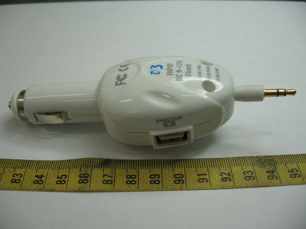 FM Wireless Transmitter with 3 Channels - FCC ID T4AHN-1302 - Halloa Enterprise Co., Ltd.