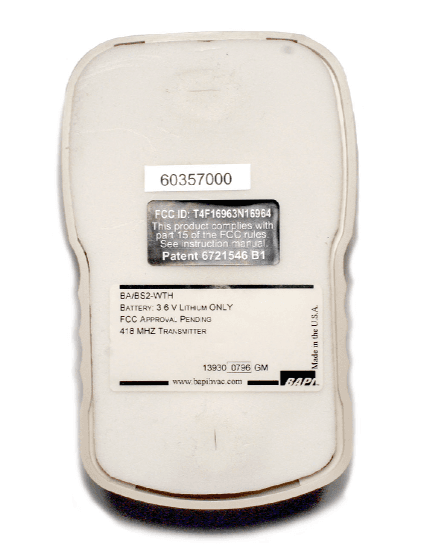 Temperature and Relative Humidity Sensor - FCC ID T4F16963N16964 - Building Automation Products, Inc.