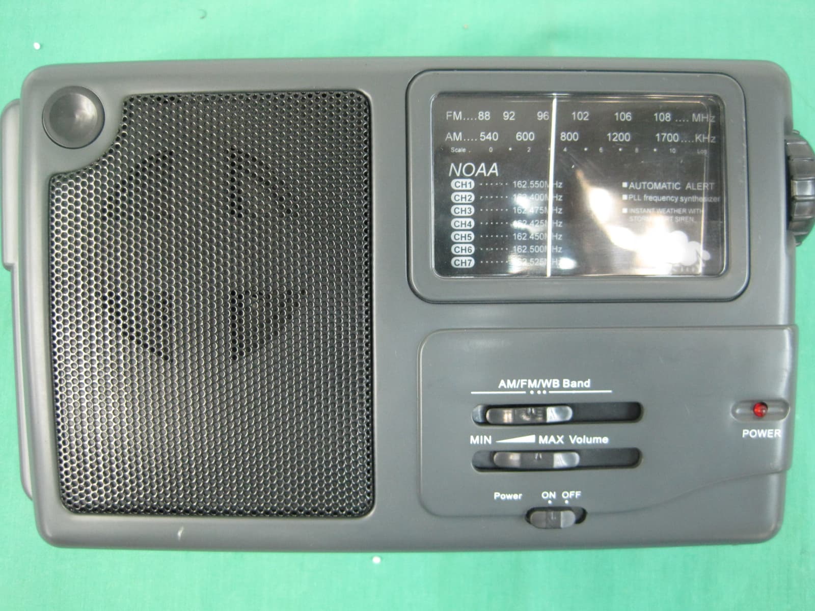 AM FM RADIO WITH WEATHER BAND - FCC ID T4G-VX341 - Brilliant Rich Electronics Limited
