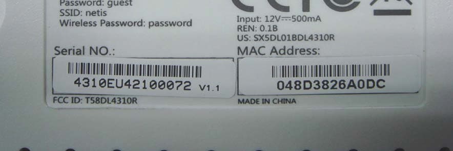 150Mbps Wireless N ADSL2+ Modem Router - FCC ID T58DL4310R - NETIS SYSTEMS CO., LTD. (5)