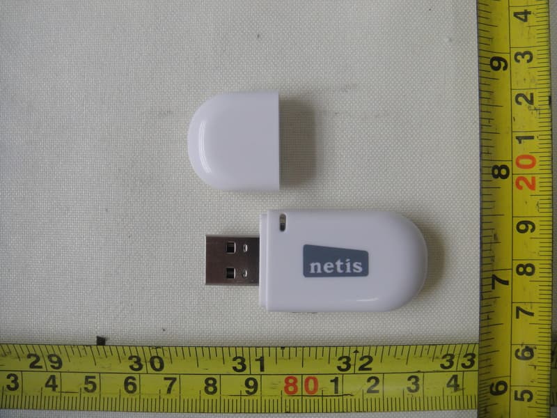 150Mbps Wireless-N USB Adapter - FCC ID T58WF2103R - NETIS SYSTEMS CO., LTD.