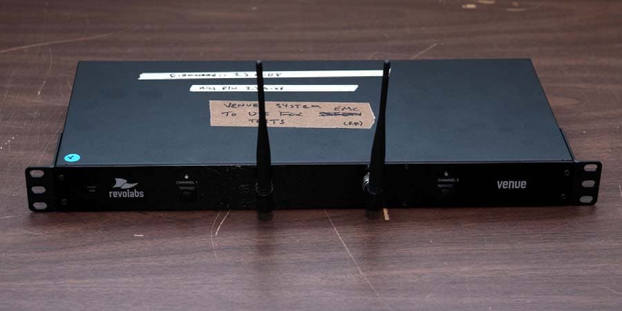 MICROPHONE SYSTEM - FCC ID T5V01HDVENUNM - Revolabs Inc.