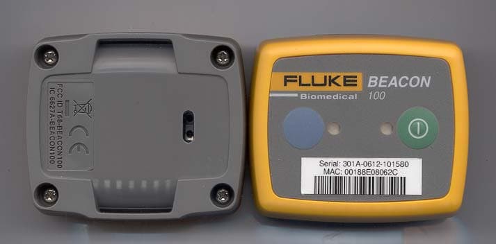 WiFi Location Tag - FCC ID T68-BEACON100 - Fluke Electronics
