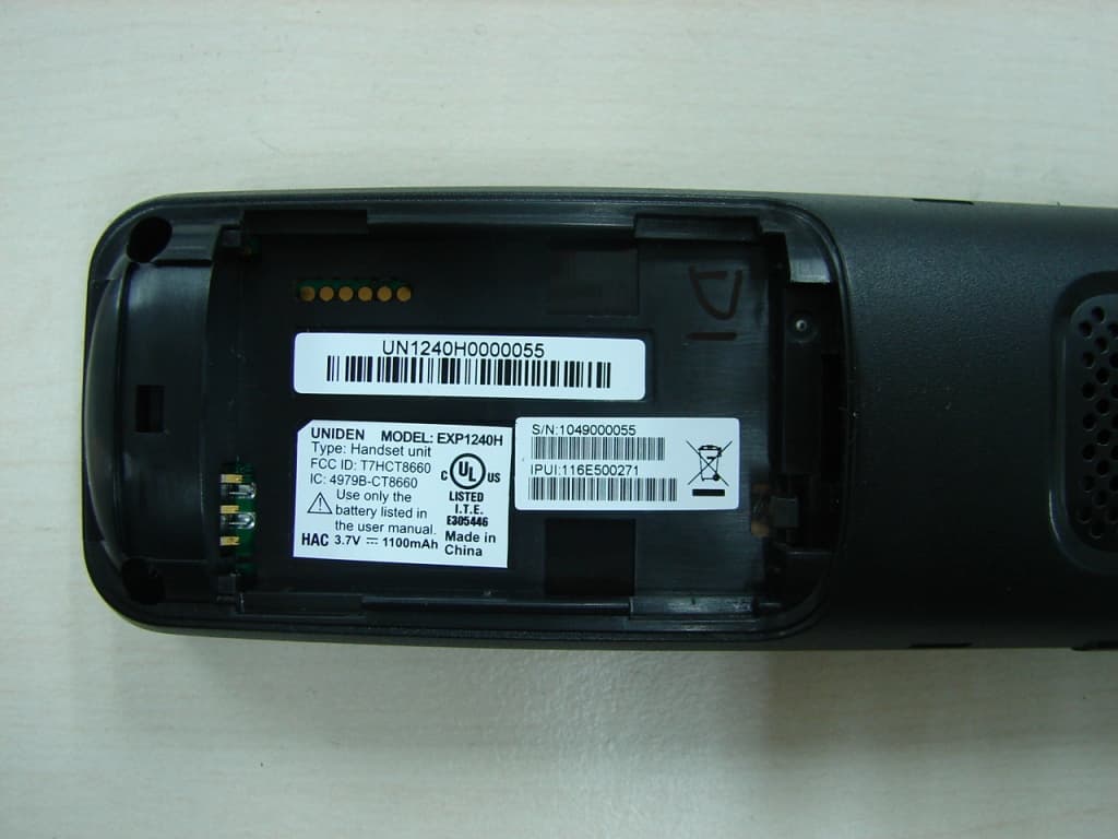 DECT 6.0 Handset - FCC ID T7HCT8660 - RTX Hong Kong Ltd. (5)