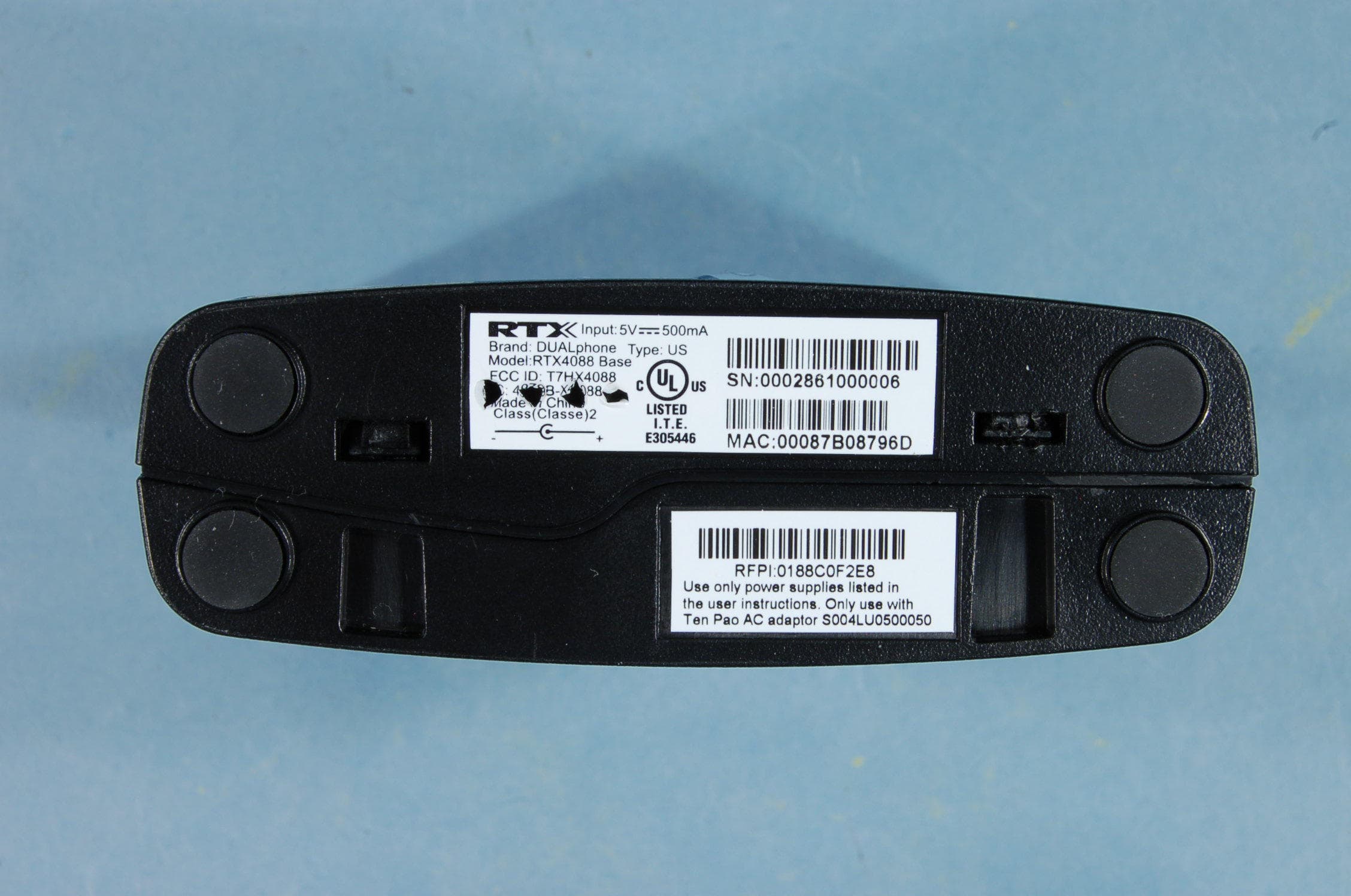 DECT Base - FCC ID T7HX4088 - RTX Hong Kong Ltd. (4)