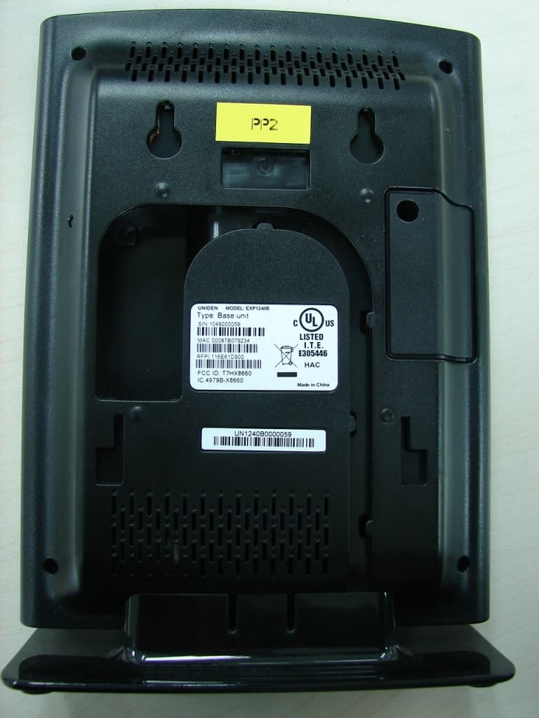 DECT 6.0 Base Station - FCC ID T7HX8660 - RTX Hong Kong Ltd. (1)