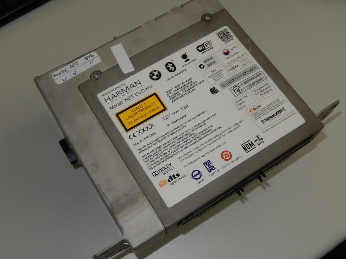 Car Head Unit NBT EVO HU - FCC ID T8GB140 - Harman Becker Automotive Systems (5)