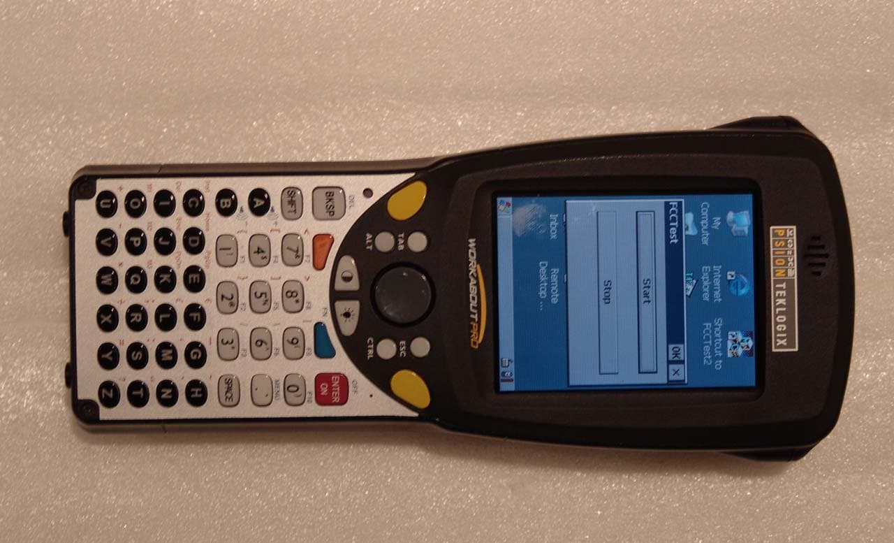 Hand-Held Micro Computer Bluetooth - FCC ID TBO7525V1 - APPLIED RFID SOLUTIONS INC.