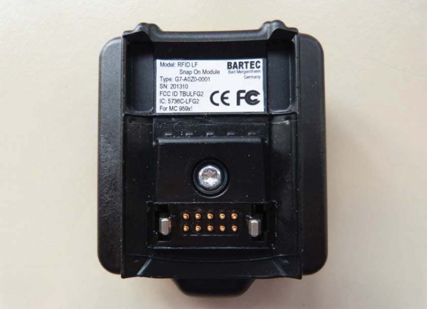 RFID Reader - FCC ID TBUHFG2 - BARTEC (1)
